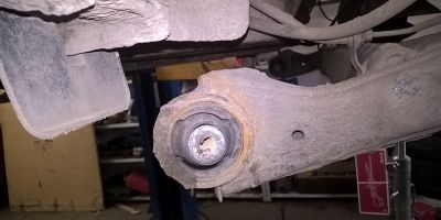 Замена заднего сайлентблока KIA RIO
